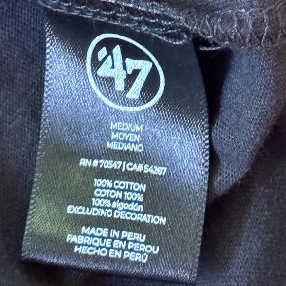 MLB Colorado Rockies Logo Flint Premier Frankie T-Shirt - Black Medium NWT - Picture 6 of 9